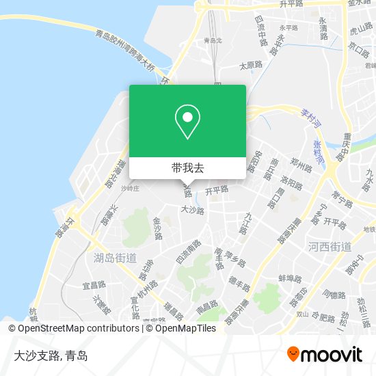 大沙支路地图