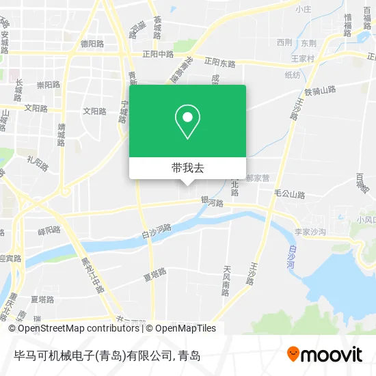 毕马可机械电子(青岛)有限公司地图
