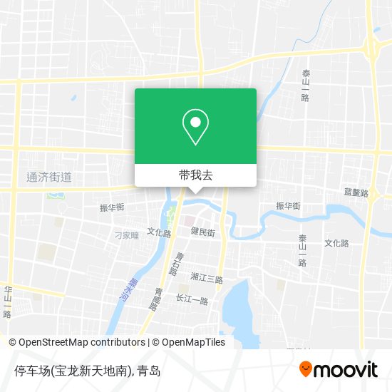 停车场(宝龙新天地南)地图