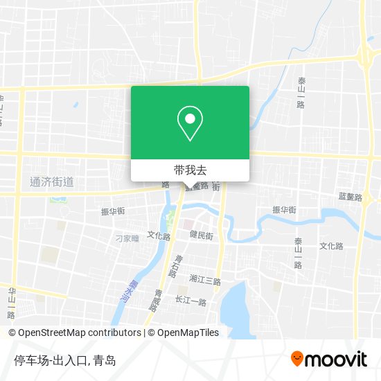 停车场-出入口地图