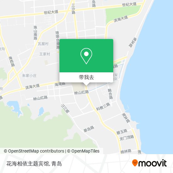 花海相依主题宾馆地图