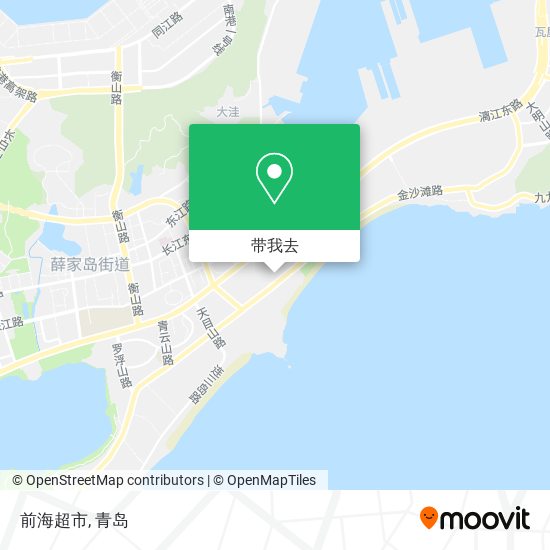 前海超市地图