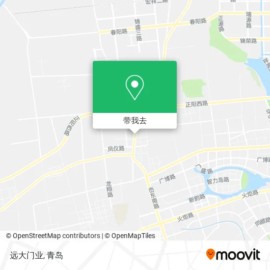 远大门业地图