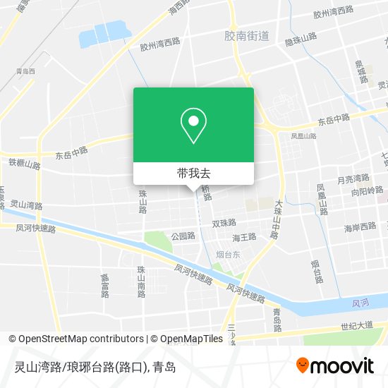 灵山湾路/琅琊台路(路口)地图