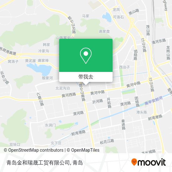 青岛金和瑞晟工贸有限公司地图