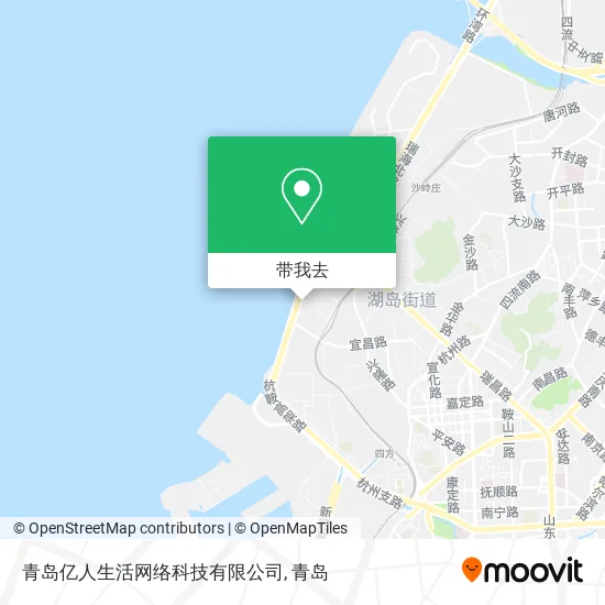 青岛亿人生活网络科技有限公司地图
