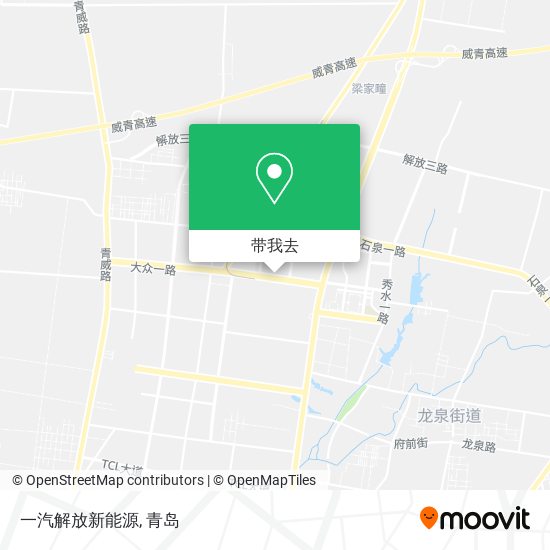 一汽解放新能源地图