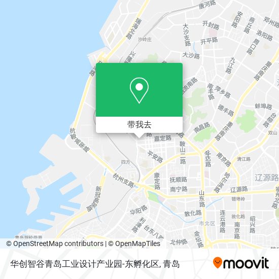 华创智谷青岛工业设计产业园-东孵化区地图