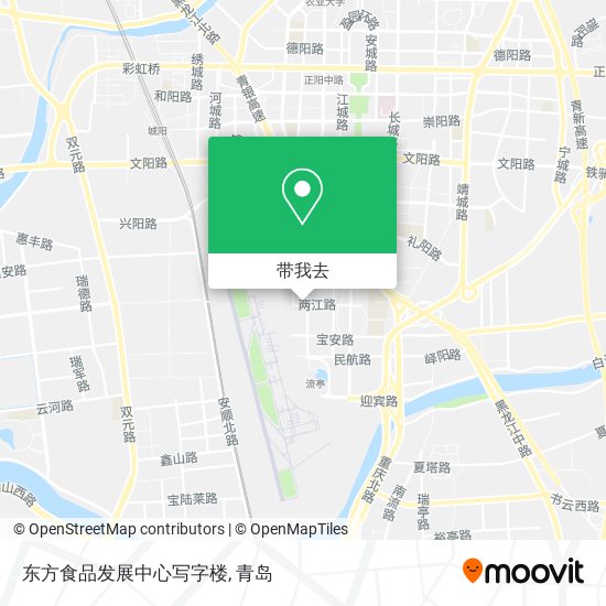 东方食品发展中心写字楼地图