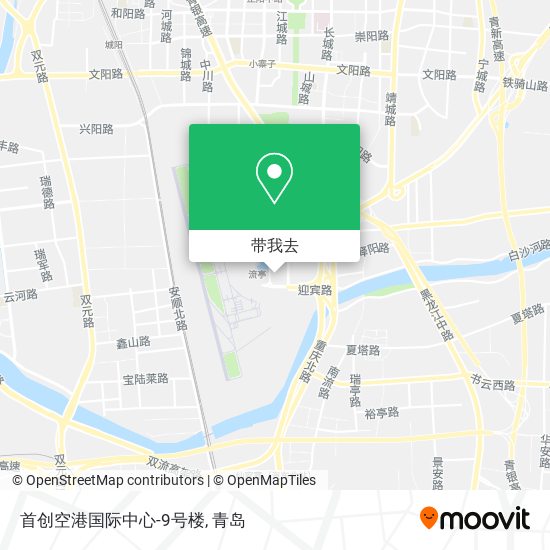首创空港国际中心-9号楼地图