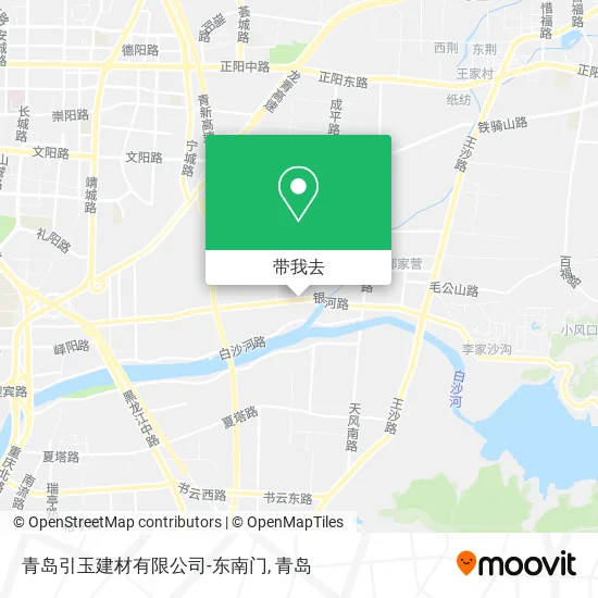 青岛引玉建材有限公司-东南门地图