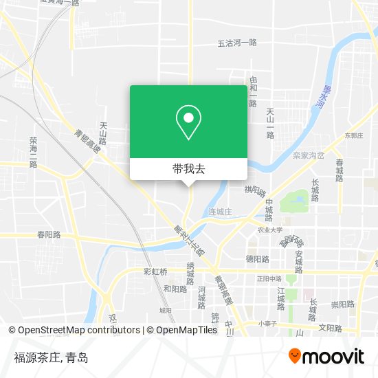 福源茶庄地图