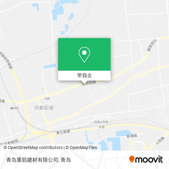 青岛重筋建材有限公司地图