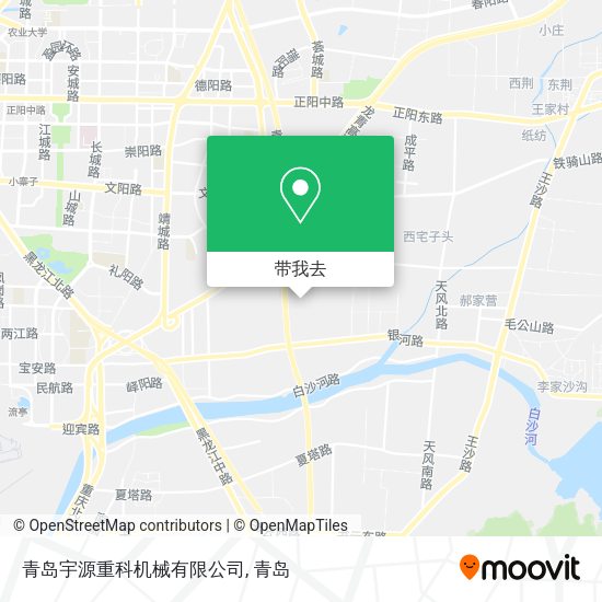 青岛宇源重科机械有限公司地图