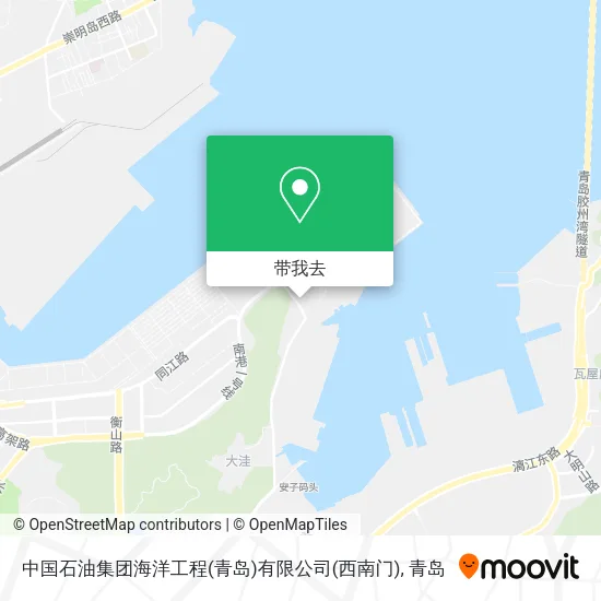 中国石油集团海洋工程(青岛)有限公司(西南门)地图