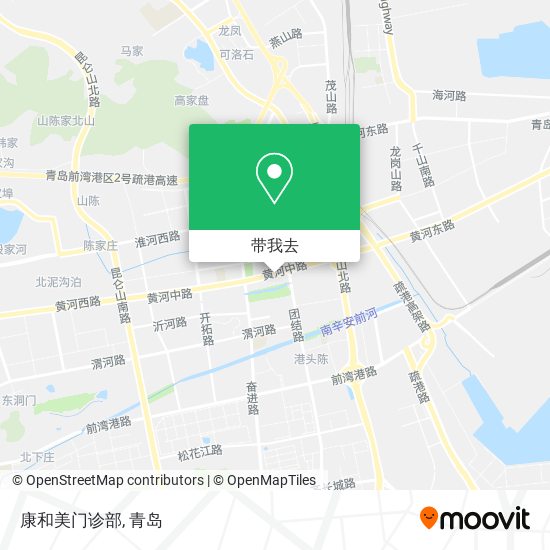 康和美门诊部地图