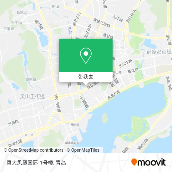 康大凤凰国际-1号楼地图
