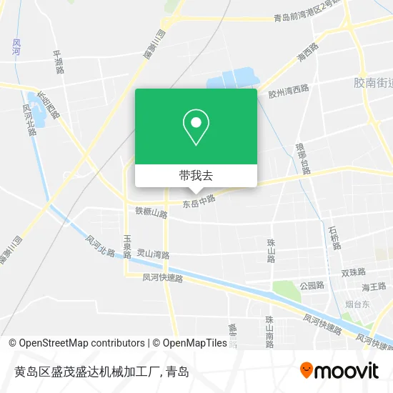 黄岛区盛茂盛达机械加工厂地图