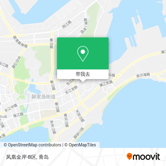 凤凰金岸-B区地图