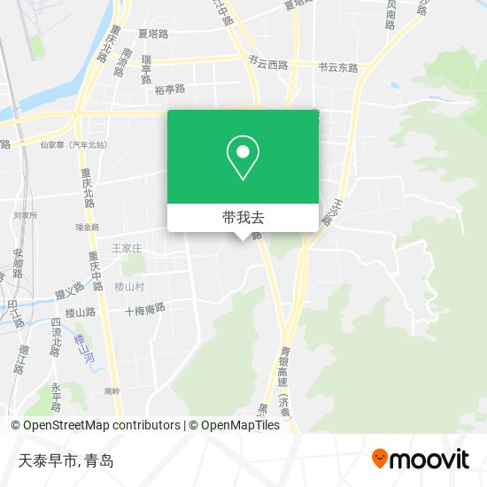 天泰早市地图