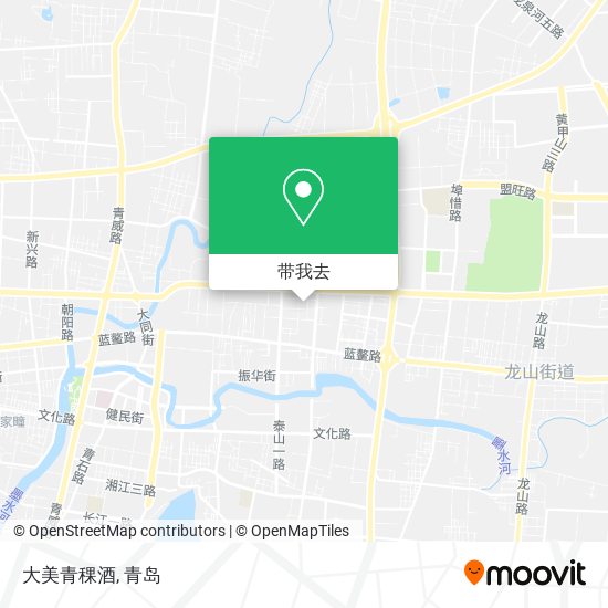 大美青稞酒地图