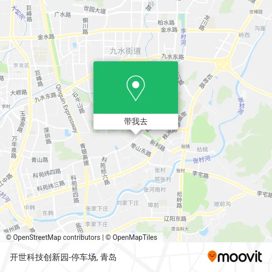 开世科技创新园-停车场地图