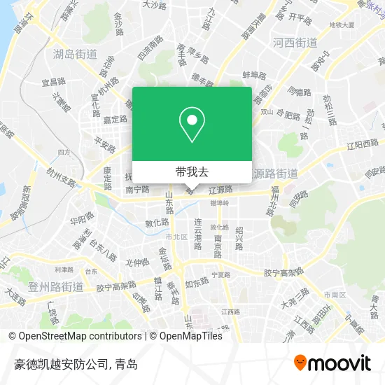 豪德凯越安防公司地图