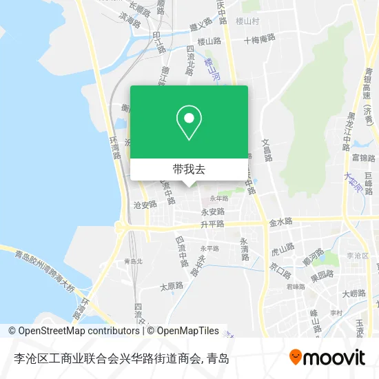 李沧区工商业联合会兴华路街道商会地图
