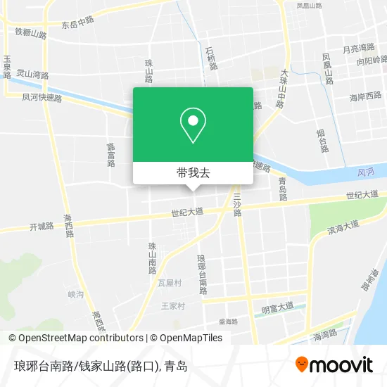 琅琊台南路/钱家山路(路口)地图