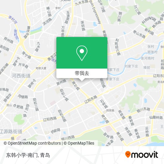 东韩小学-南门地图