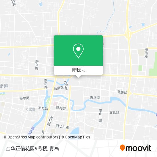 金华正信花园9号楼地图