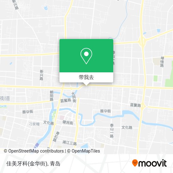 佳美牙科(金华街)地图