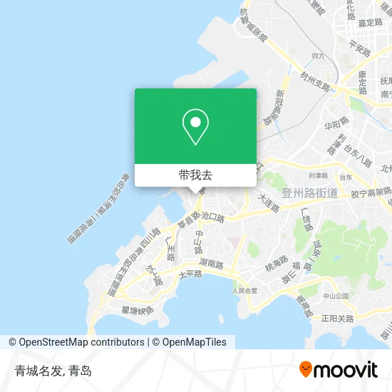 青城名发地图
