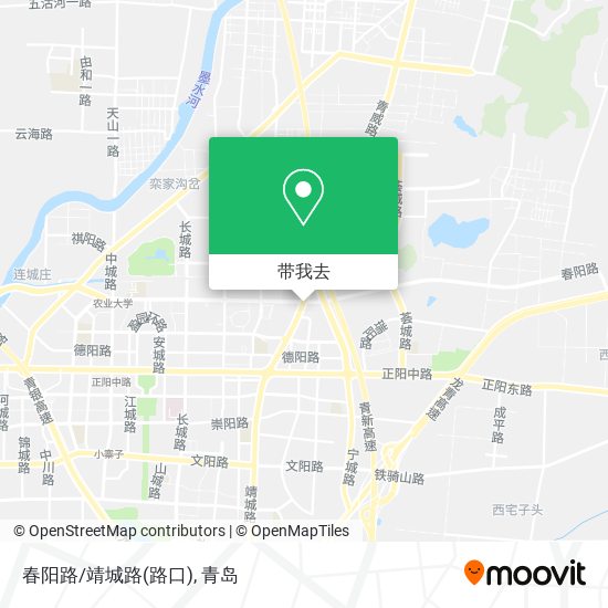 春阳路/靖城路(路口)地图