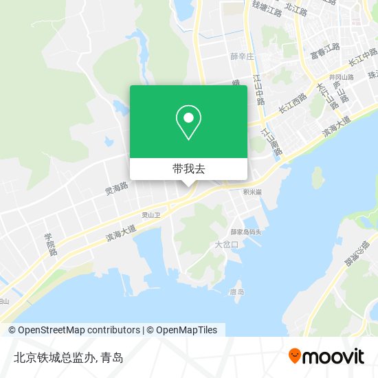 北京铁城总监办地图