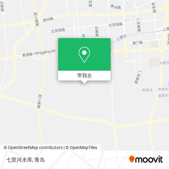 七里河水库地图