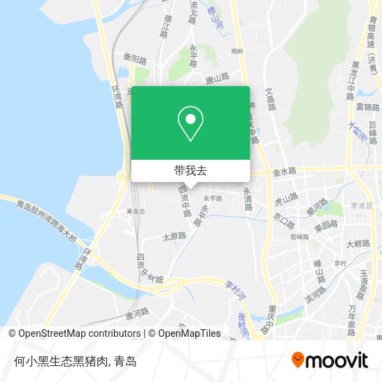 何小黑生态黑猪肉地图