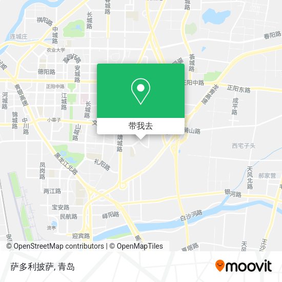 萨多利披萨地图