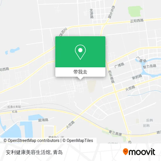 安利健康美容生活馆地图