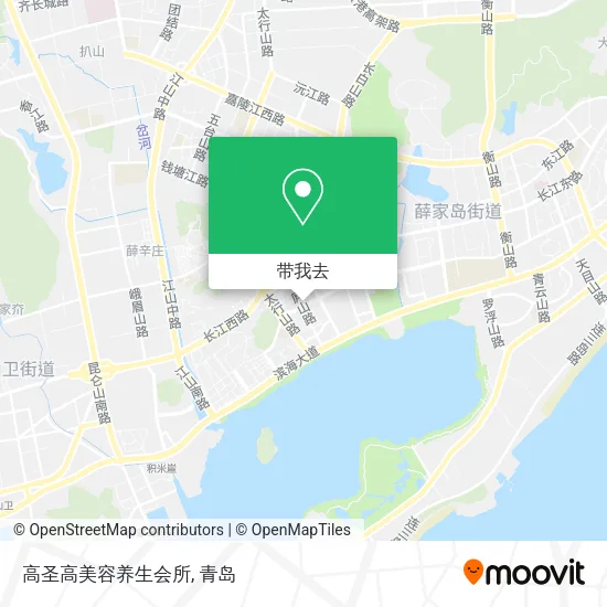 高圣高美容养生会所地图
