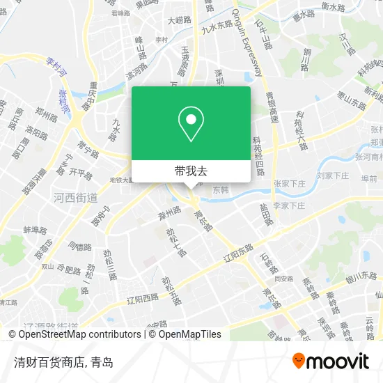 清财百货商店地图