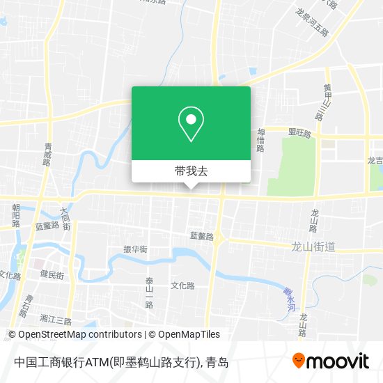 中国工商银行ATM(即墨鹤山路支行)地图