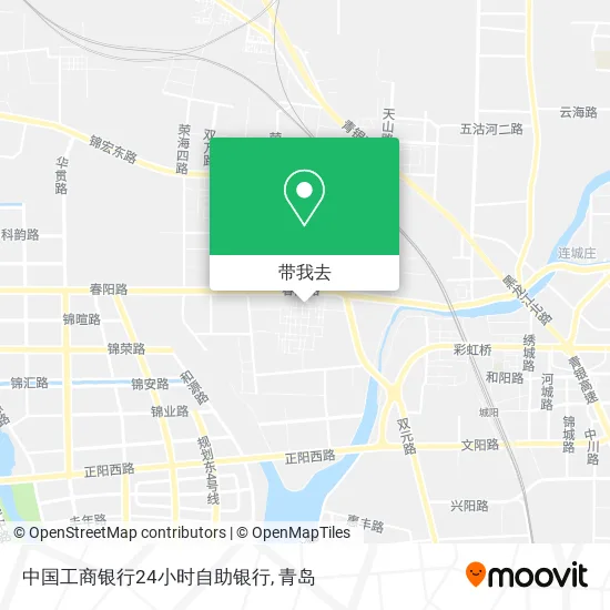 中国工商银行24小时自助银行地图