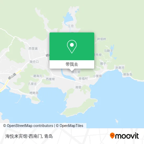 海悦来宾馆-西南门地图
