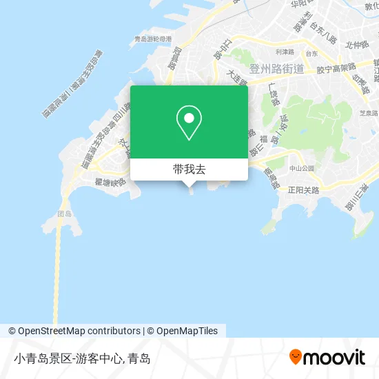 小青岛景区-游客中心地图