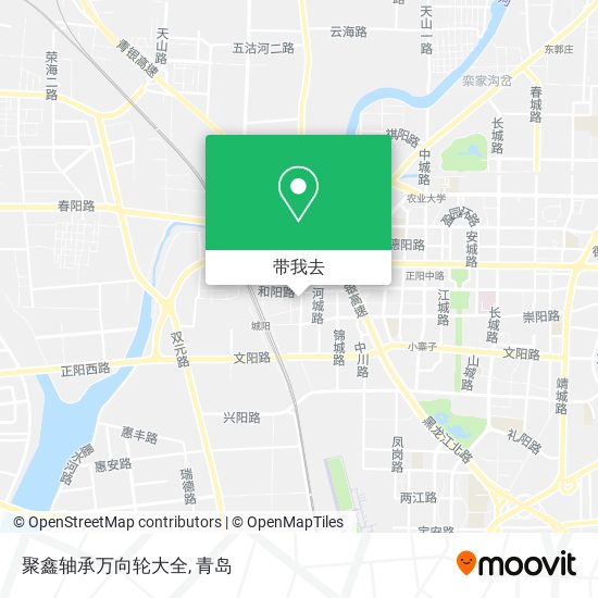 聚鑫轴承万向轮大全地图