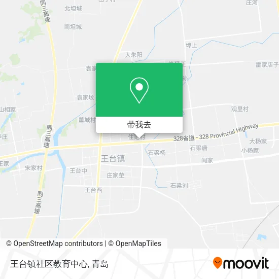 王台镇社区教育中心地图