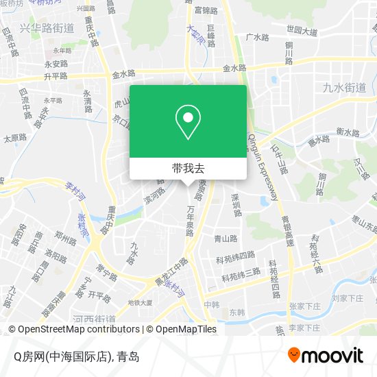 Q房网(中海国际店)地图