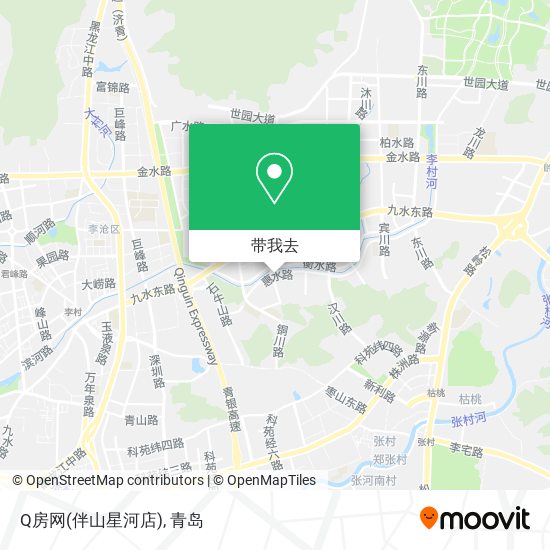 Q房网(伴山星河店)地图