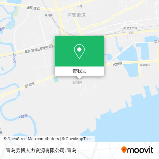 青岛劳博人力资源有限公司地图